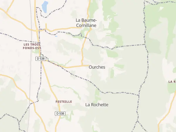 Plan de Ourches