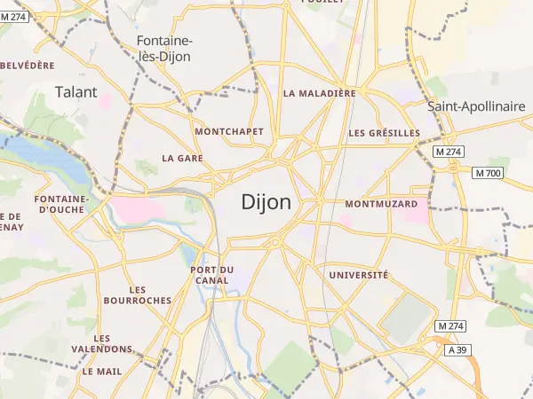 Plan de Dijon