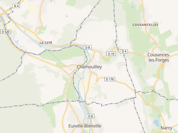 Plan de Chamouilley