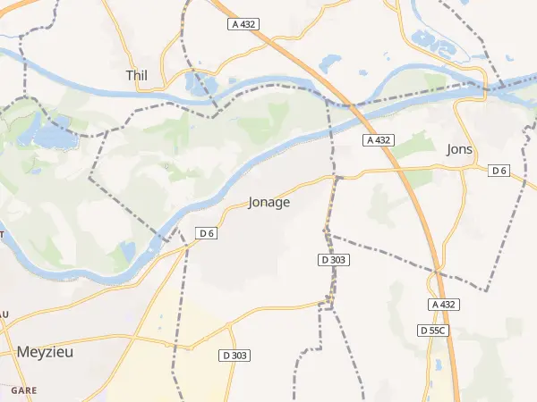 Plan de Jonage