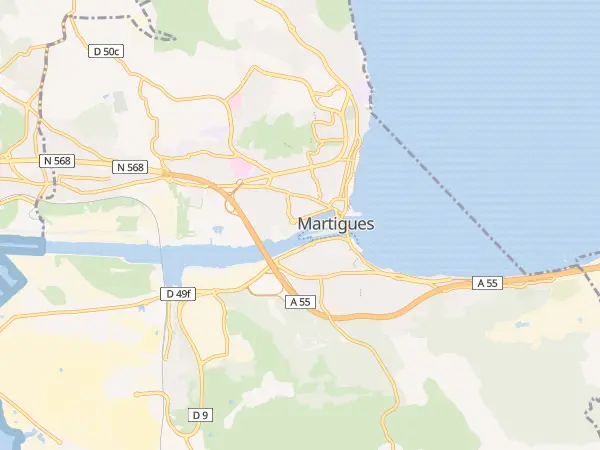 Plan de Martigues
