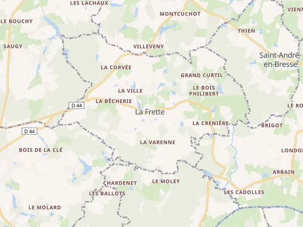 Plan de La Frette