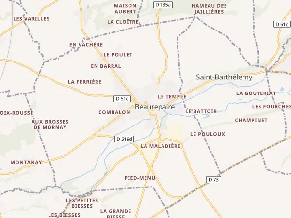 Plan de Beaurepaire
