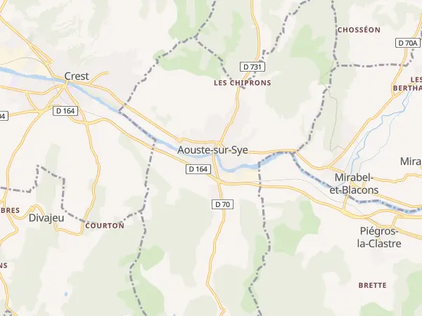 Plan de Aouste-sur-Sye
