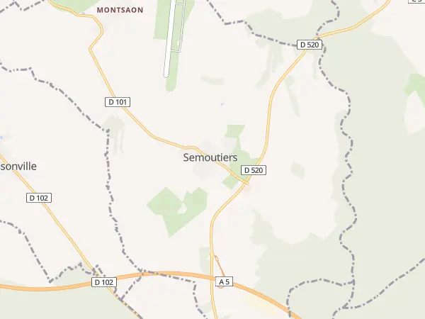 Plan de Semoutiers-Montsaon