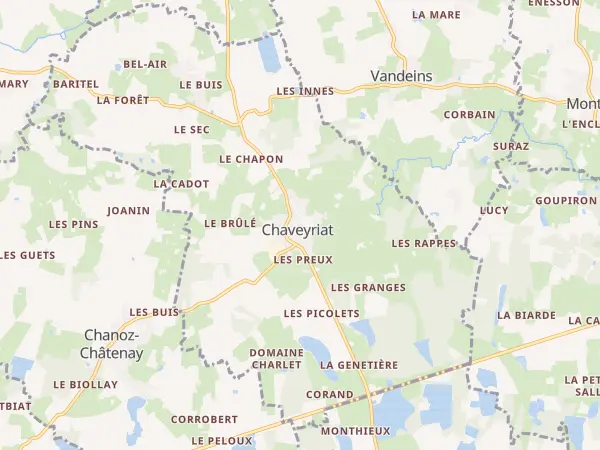 Plan de Chaveyriat