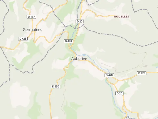 Plan de Auberive