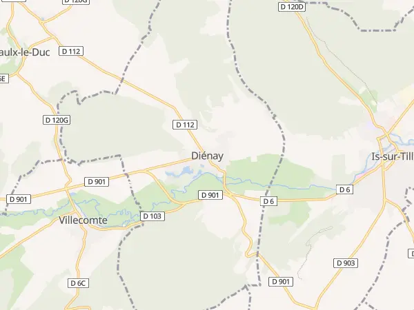 Plan de Diénay