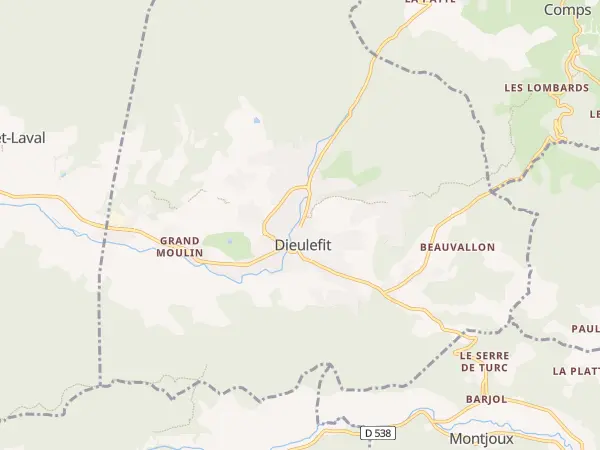 Plan de Dieulefit