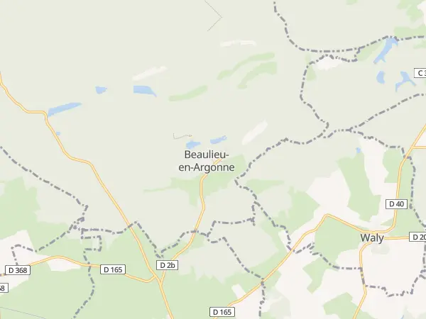 Plan de Beaulieu-en-Argonne