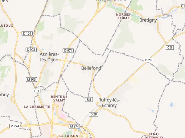 Plan de Bellefond