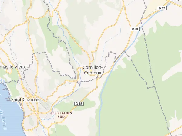 Plan de Cornillon-Confoux