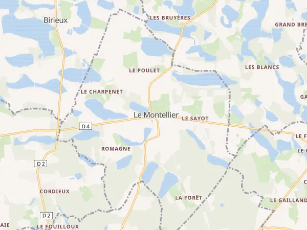 Plan du Montellier
