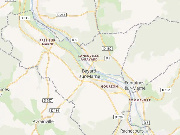 Plan de Bayard-sur-Marne