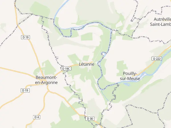 Plan de Létanne