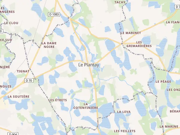 Plan du Plantay