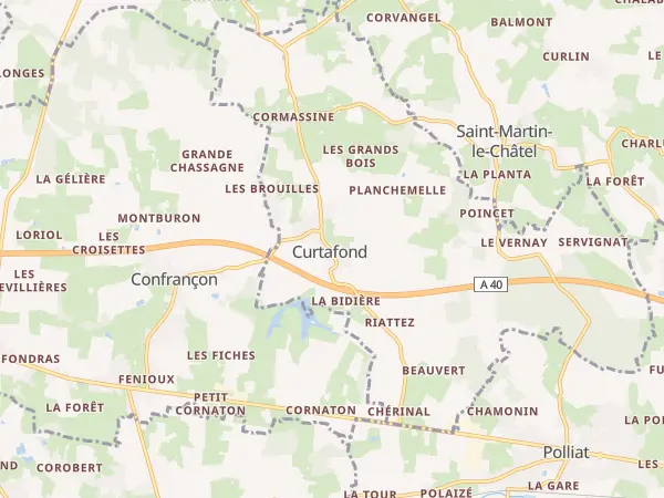 Plan de Curtafond