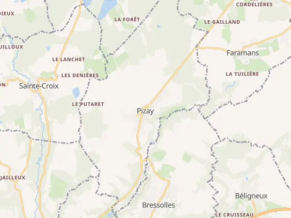 Plan de Pizay
