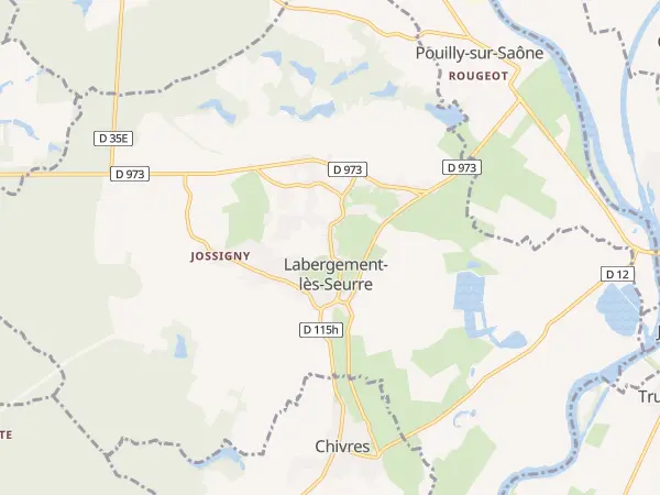 Plan de Labergement-lès-Seurre