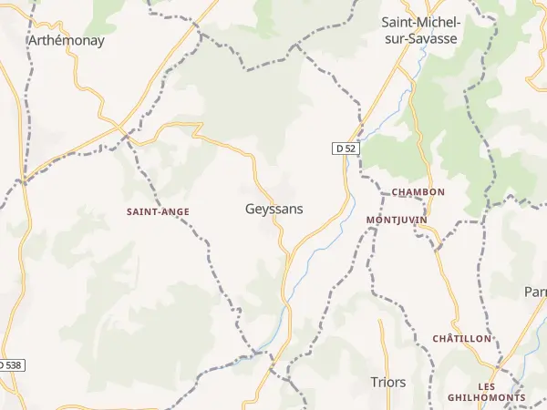 Plan de Geyssans