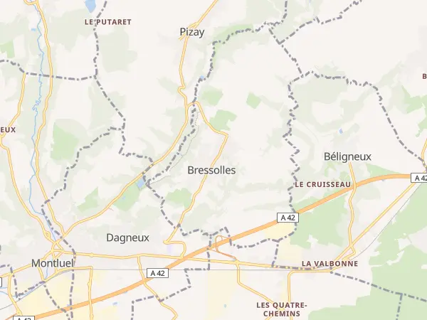 Plan de Bressolles