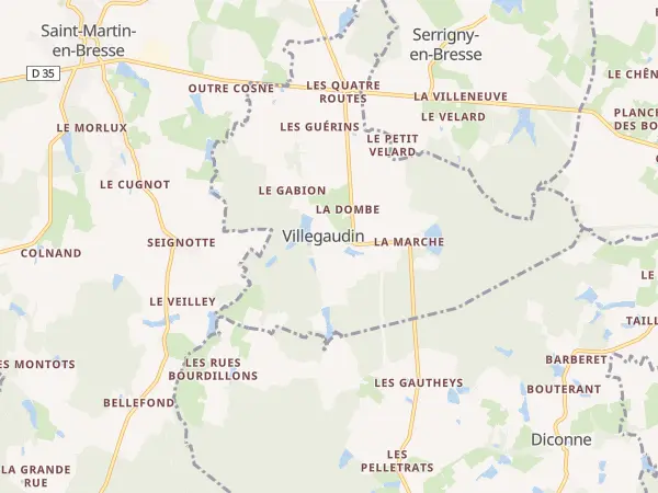 Plan de Villegaudin