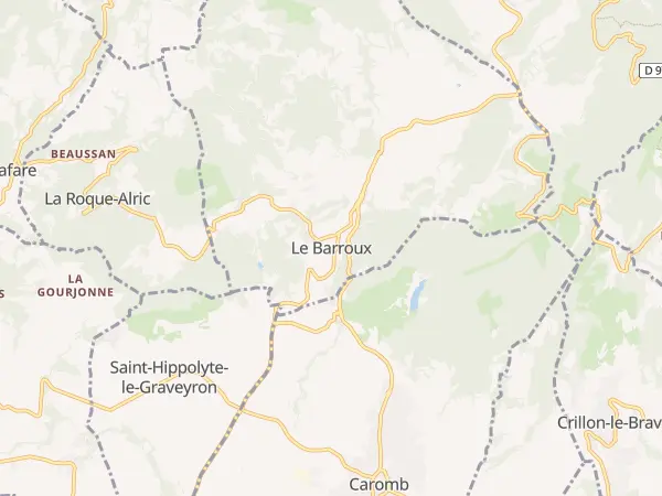 Plan du Barroux