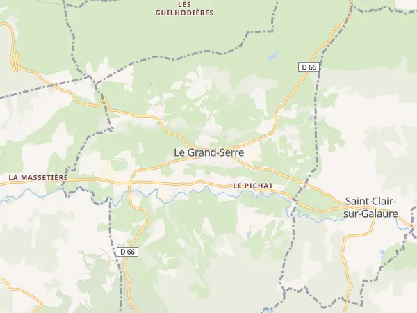 Plan du Grand-Serre