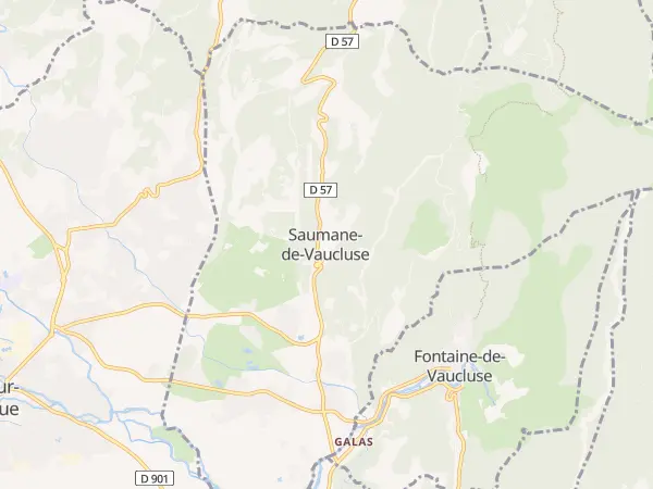 Plan de Saumane-de-Vaucluse