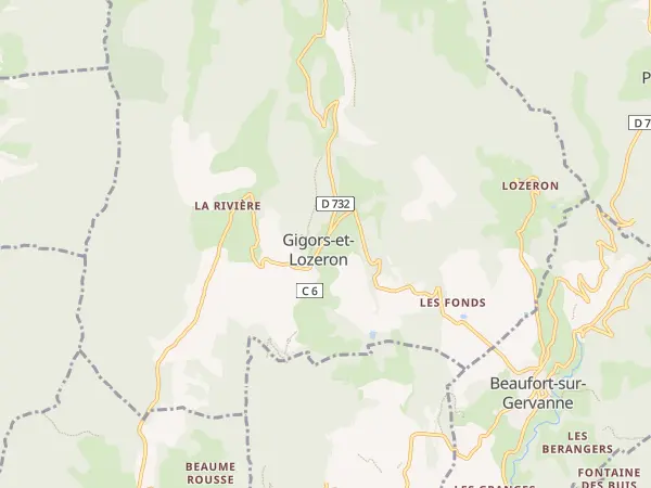 Plan de Gigors-et-Lozeron
