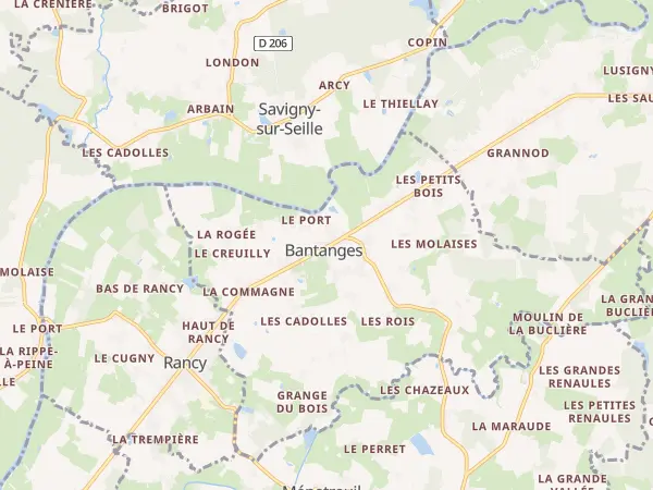 Plan de Bantanges