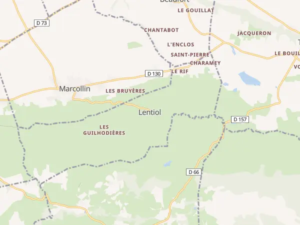 Plan de Lentiol