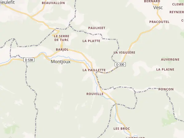 Plan de Montjoux