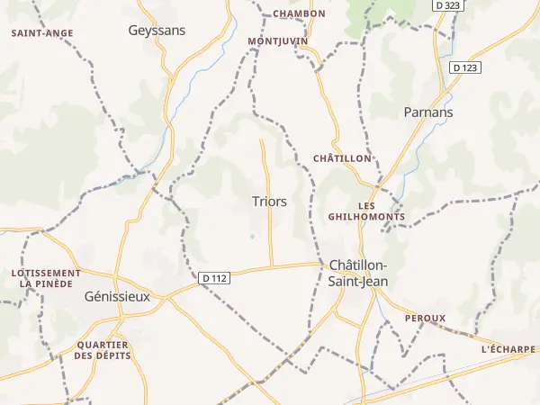 Plan de Triors