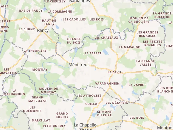 Plan de Ménetreuil