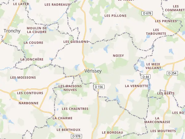 Plan de Vérissey