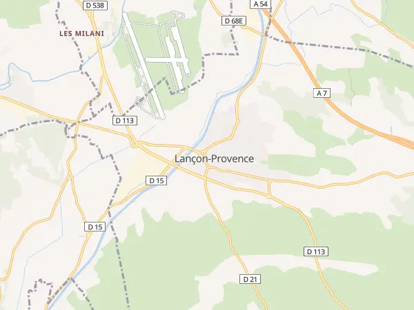 Plan de Lançon-Provence