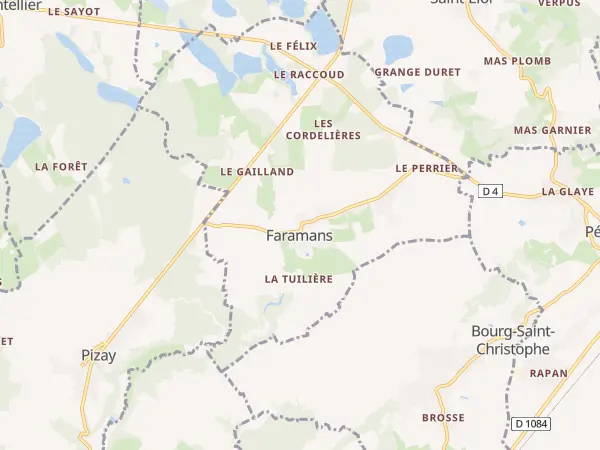 Plan de Faramans