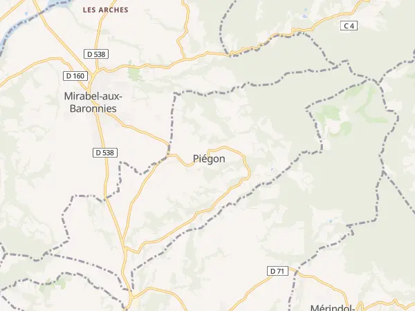 Plan de Piégon