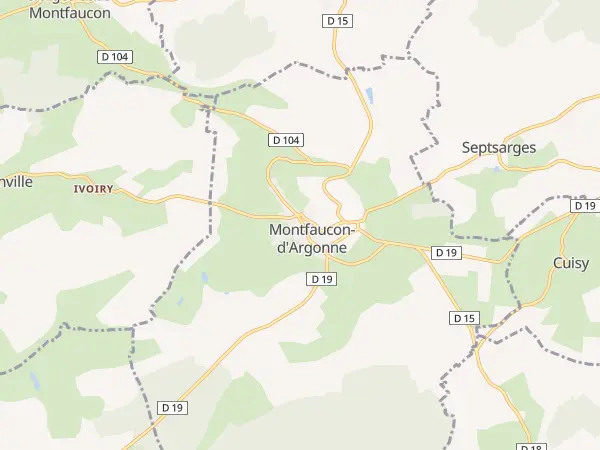 Plan de Montfaucon-d’Argonne
