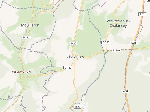 Plan de Chalancey