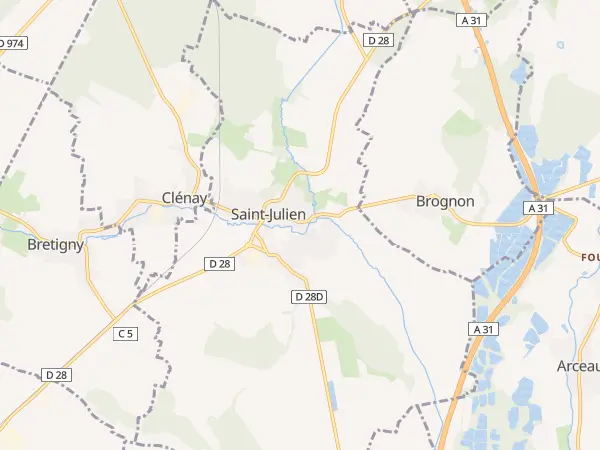 Plan de Saint-Julien