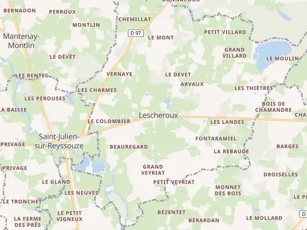 Plan de Lescheroux