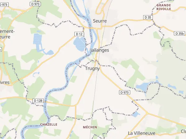 Plan de Trugny