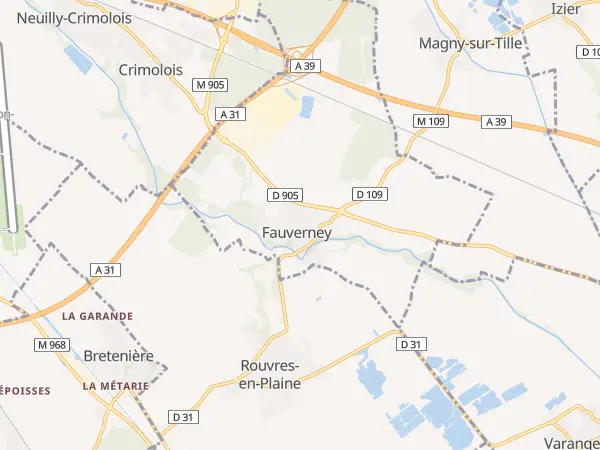 Plan de Fauverney