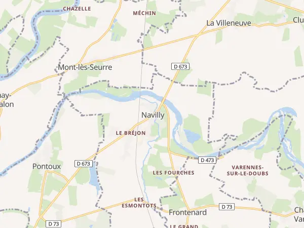 Plan de Navilly