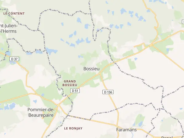 Plan de Bossieu