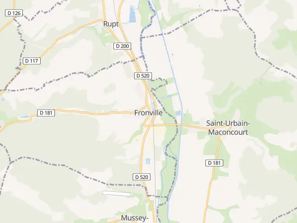 Plan de Fronville