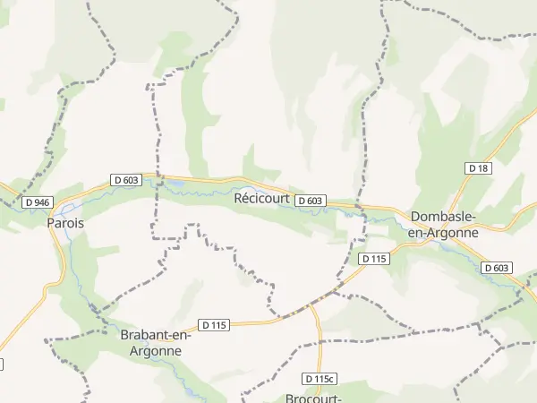 Plan de Récicourt