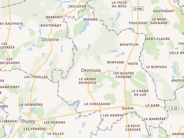 Plan de Devrouze